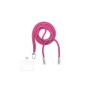 Cordón con adaptador de plástico universal para colgar el móvil