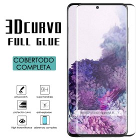 HUAWEI P30 PRO Cristal Curvo Full Glue Negro