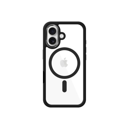 Funda transparente magnética con estilo y protección para Iphone 16...