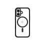Funda transparente magnética con estilo y protección para Iphone 16...