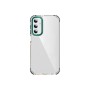 Funda Rígida Transparente Metálica · Diseño Clean | Wephone Mayorista