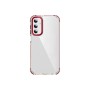 Funda Rígida Transparente Metálica · Diseño Clean | Wephone Mayorista