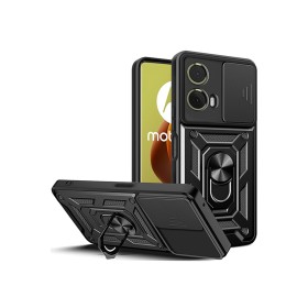 Funda Armadura con Tapa Deslizante Moto G85 Cámara y Anillo | Wephone Mayorista