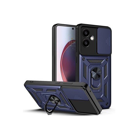 Armor Case with Sliding Cover Samsung A06 Camera and Ring | Wephone Wholesale