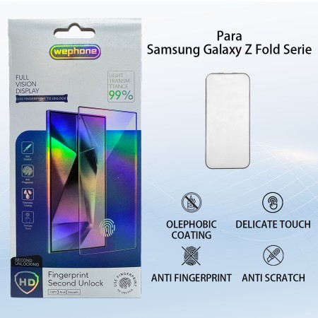 Protector de Pantalla para Samsung Galaxy Z Fold 5 - Alta Transpare...