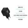 UNICO - HC1848 Cargador de casa dual USB A+C PD3.0 30W GaN con cert...