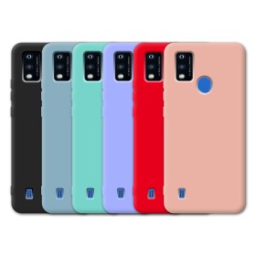 Funda Tipo Original ZTE A51 de goma suave | Wephone Mayorista