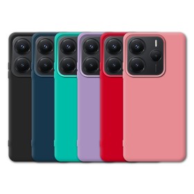 Funda Tipo Original Redmi Note 14 5G de goma suave | Wephone Mayorista