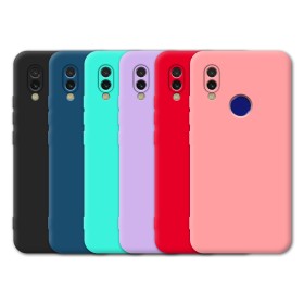 Funda Tipo Original Redmi Note 7 Pro de goma suave | Wephone Mayorista