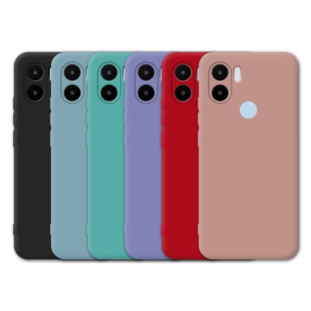 Funda Tipo Original Redmi A2 Plus de goma suave | Wephone Mayorista