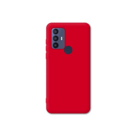 Funda Tipo Original TCL 20 SE de goma suave | Wephone Mayorista