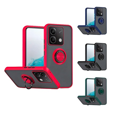 Funda Mate de Anillo Redmi Note 13 Pro 5G / Poco X6 5G 360°| Wephone Mayorista