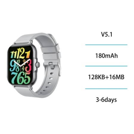 UNICO - SW2782 Smart Watch Reloj inteligente FitPro CE de 1,83 pulg...