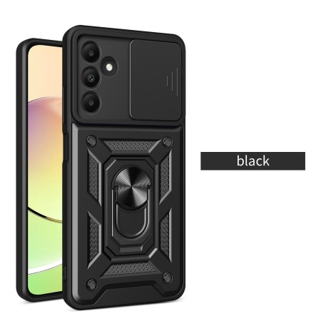 Armor Case with Sliding Cover Samsung A16 Camera and Ring | Wephone Wholesale