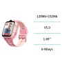 UNICO-SW2791 smart watch ROSA Reloj de posicionamiento GPS con tarj...