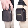Funda de cinturón Corta para móvil de cuero con cierre imantado REF...