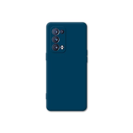 Funda Tipo Original Oppo Reno 6 Pro 5G de goma suave | Wephone Mayorista
