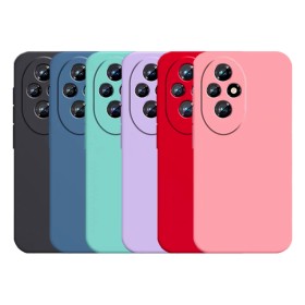 Funda Tipo Original Honor 200 de goma suave | Wephone Mayorista