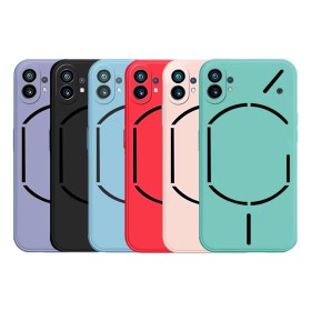 Funda Tipo Original Nothing Phone 1 de goma suave | Wephone Mayorista