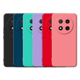 Funda Tipo Original Honor Magic 7 Lite de goma suave | Wephone Mayorista