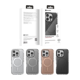 Funda MagSafe tipo maleta iPhone 16 Pro Max · Antigolpe | Wephone Mayorista