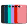 Funda Tipo Original iPhone 16E de goma suave | Wephone Mayorista