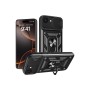 Funda Armadura con Tapa Deslizante iPhone 16E Cámara y Anillo | Wephone Mayorista
