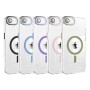 Funda Magsafe Transparente Cubre Camara de Colores iPhone 16E | Wephone Mayorista