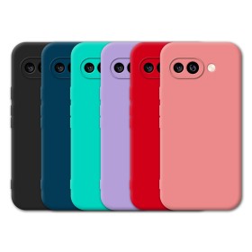 Funda Tipo Original Google Pixel 9A de goma suave | Wephone Mayorista
