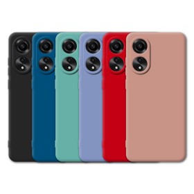 Funda Tipo Original Oppo A78  4G de goma suave | Wephone Mayorista