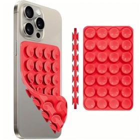 Soporte de ventosa de silicona Doble Cara para teléfono móvil REF:6022
