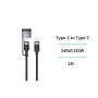 UNICO -CB6256 Cable de carga rápida C-C y cable magnético dos en un...