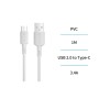 UNICO--CB1787 Cable de inyección de PVC redondo A-C 3,4A de 1 metro
