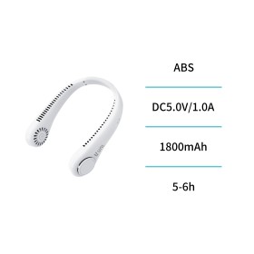 UNICO--FN1849 Ventilador de cuello colgante de silicona CE