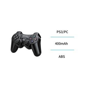 UNICO--GH4666 Mando de juego curvo Bluetooth para PS3 de 400 mAh