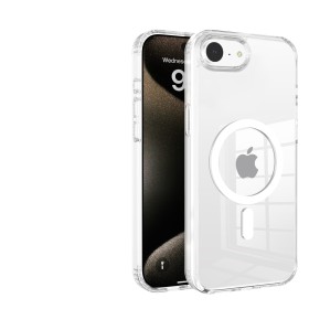 Shockproof Clear MagSafe Case iPhone 16E | Wephone Wholesale