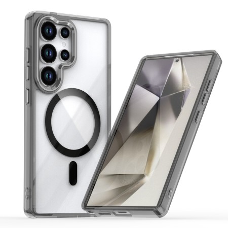 Funda Transparente MagSafe Samsung Botones y Marco Cámara de Aluminio | Wephone Mayorista