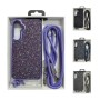 Funda de teléfono con cordón de lentejuelas brillantes para SAMSUNG...