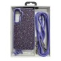 Funda de teléfono con cordón de lentejuelas brillantes para SAMSUNG...