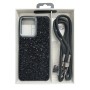 Funda de teléfono con cordón de lentejuelas brillantes para REDMI 1...