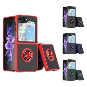 FUNDA MATE DE ANILLO PARA SAMSUNG Z FLIP 5 360°| Wephone Mayorista