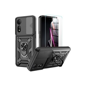 Funda Armadura con Tapa Deslizante ZTE Nubia Neo 2 Cámara y Anillo | Wephone Mayorista