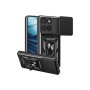 Funda Armadura con Tapa Deslizante Moto Edge 60 Fusion Cámara y Anillo | Wephone Mayorista