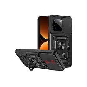 Funda Armadura con Tapa Deslizante Realme G7 Pro Cámara y Anillo | Wephone Mayorista