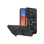 Funda Armadura con Tapa Deslizante Redmi 12 4G Cámara y Anillo | Wephone Mayorista