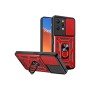 Funda Armadura con Tapa Deslizante Redmi 12 4G Cámara y Anillo | Wephone Mayorista