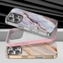 Funda de Móvil Magnética con Diseño de Mármol – Estilo y Protección...