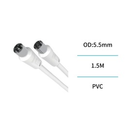 UNICO - CB9689 Cable de TV de 1,5 m