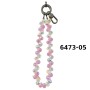 Cuerda para móvil con cuentas de cristal | Elegancia brillante en v...
