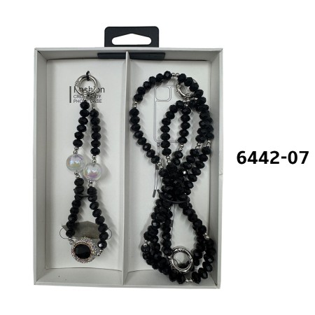 Set Cuerdas Cristal de Móvil Strap Largo y Corto | Wephone Mayorista